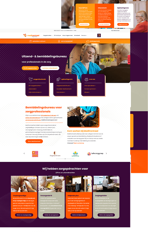 Zorgwebsite laten maken