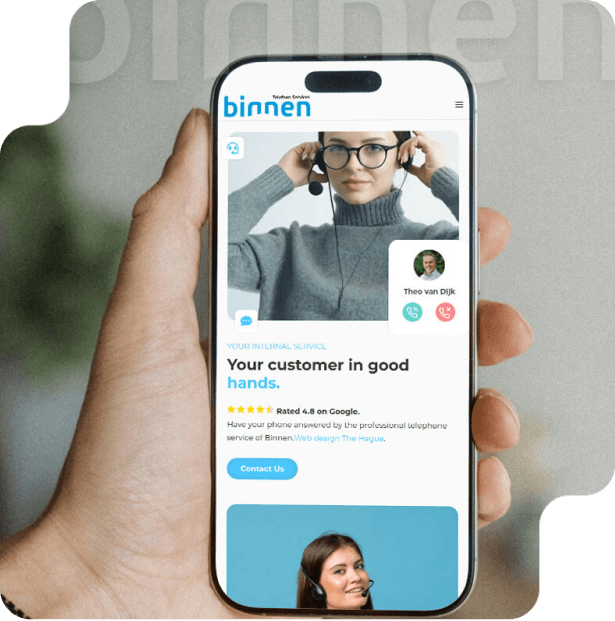 Callcenter-website laten maken