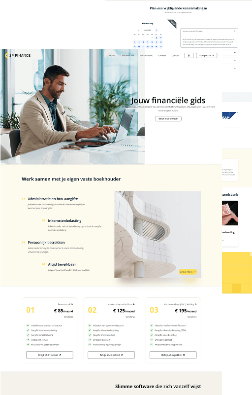Website voor accountants