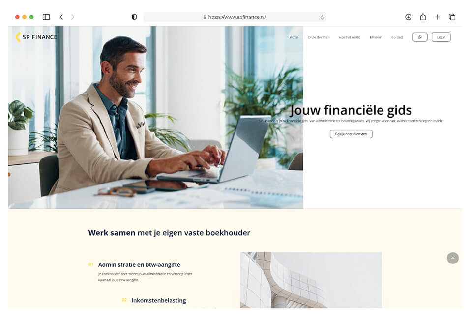 Accountant website laten maken