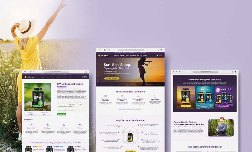 Supplementen webshop laten maken