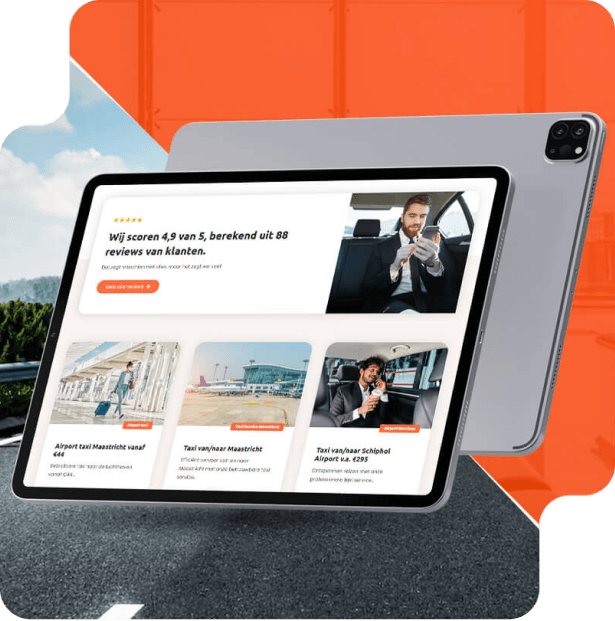 Taxi website laten maken
